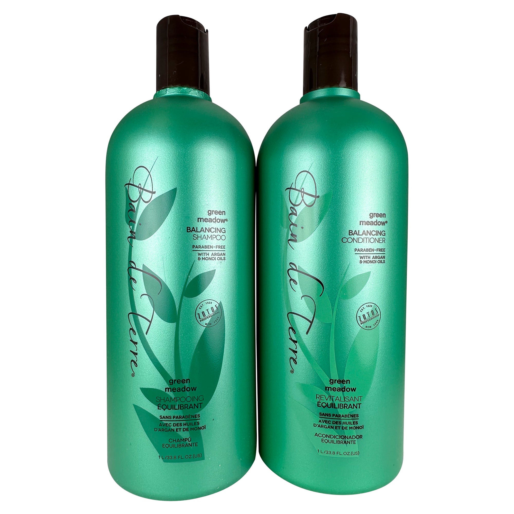 Bain de Terre Green Meadow Duo (Balancing Shampoo and Conditioner)